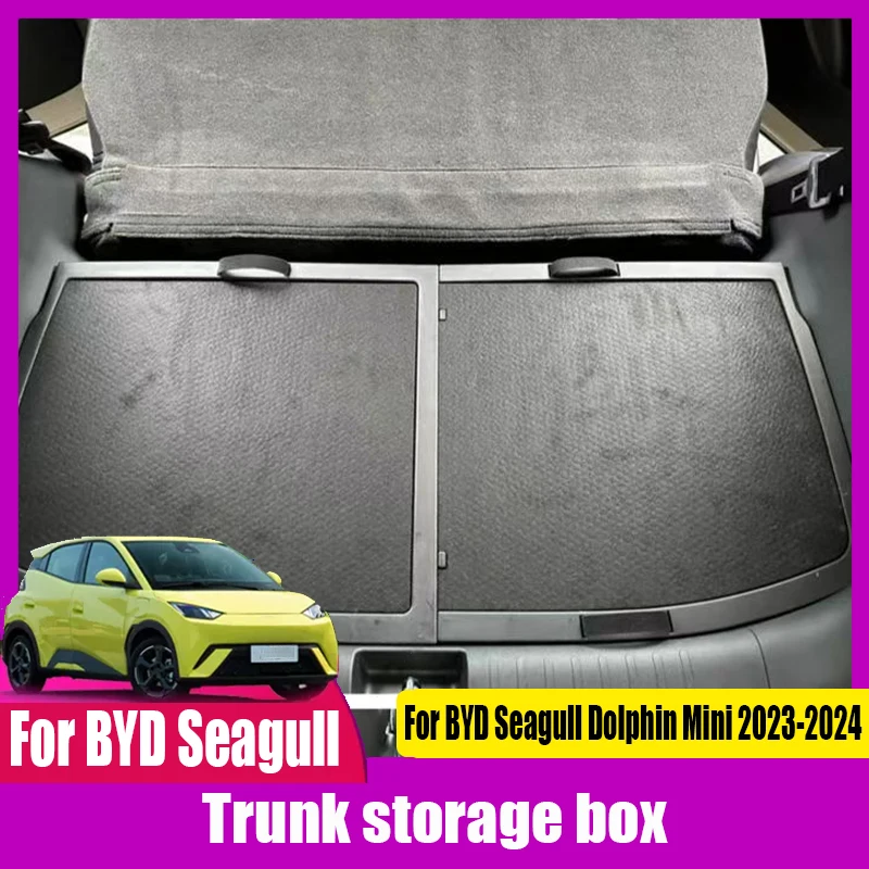 For BYD Seagull Dolphin Mini 2023 2024 Car Rear trunk storage box Trunk partition Auto Organizer Accessories Interior
For BYD Seagull Dolphin Mini 2023 2024 Car Rear trunk storage box Trunk partition Auto Organizer Accessories Interior