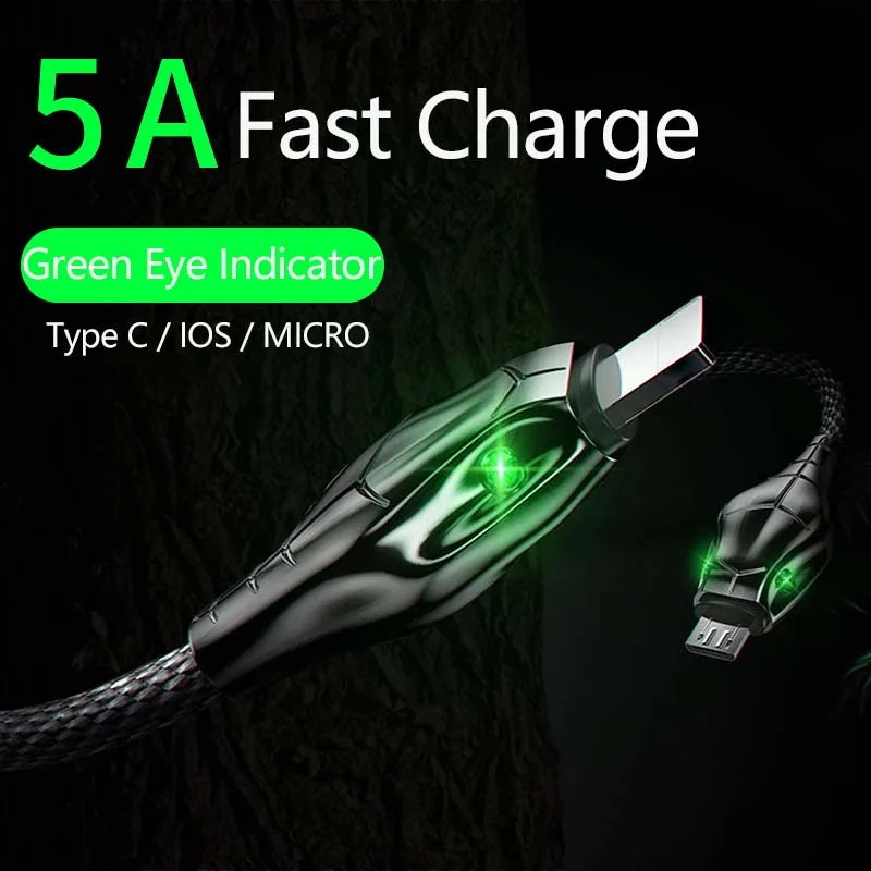 Charging Cable USB Type-C Zinc Alloy Snake Head Data Cable 5A Super Fast Charging Cable Micro Usb Nylon Braid for Xiaomi Samsung
Charging Cable USB Type-C Zinc Alloy Snake Head Data Cable 5A Super Fast Charging Cable Micro Usb Nylon Braid for Xiaomi Samsung