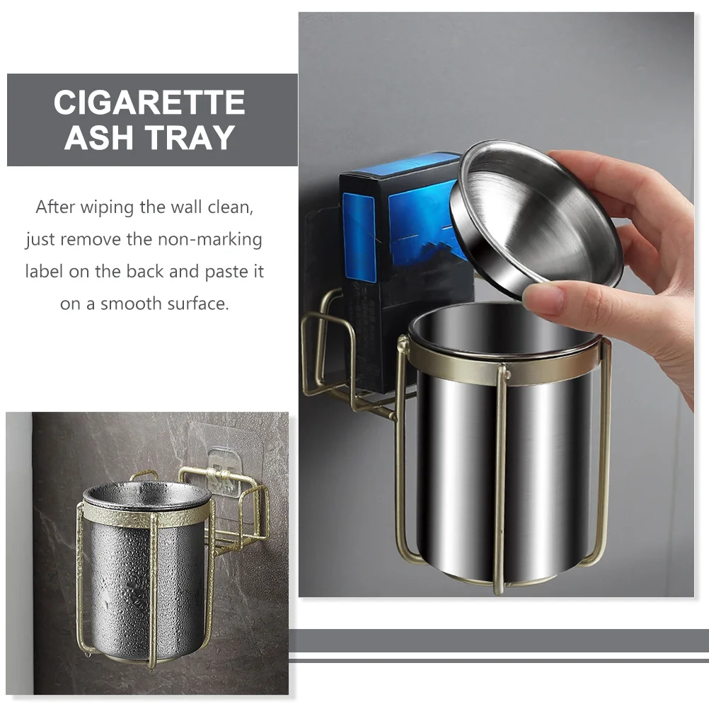 Wall Mount Ashtray Stainless Steel Cigarette Butt Container Moisture Proof Non Slip Soot Box for Home Office Bar
Wall Mount Ashtray Stainless Steel Cigarette Butt Container Moisture Proof Non Slip Soot Box for Home Office Bar
