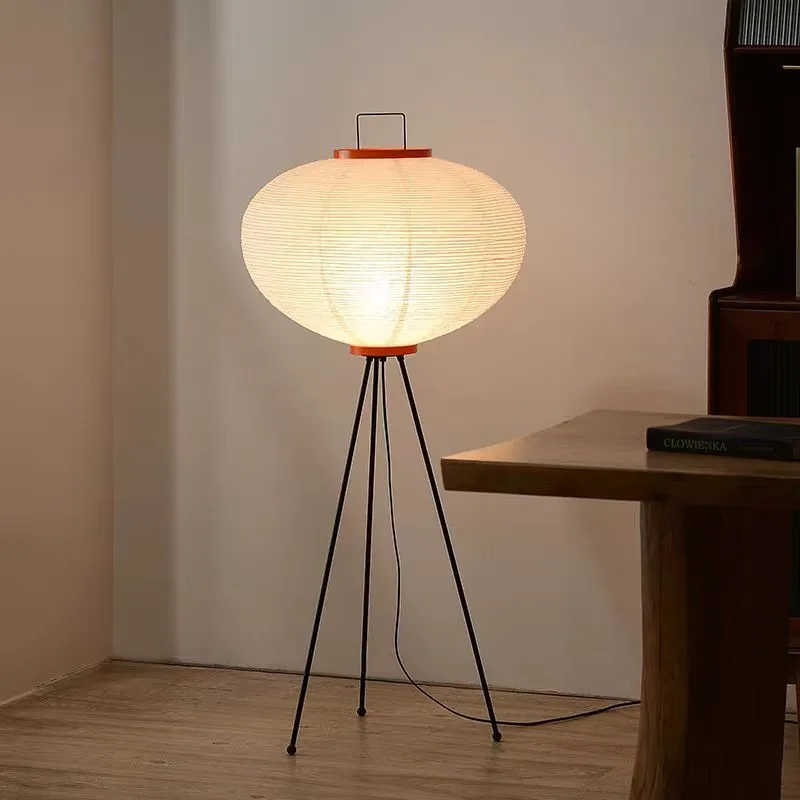 Akari Noguchi Floor Lamp Rice Paper tripod Standing Light wabi sabi Designer lamp Living Room Bedroom Decorative ambient light
Akari Noguchi Floor Lamp Rice Paper tripod Standing Light wabi sabi Designer lamp Living Room Bedroom Decorative ambient light