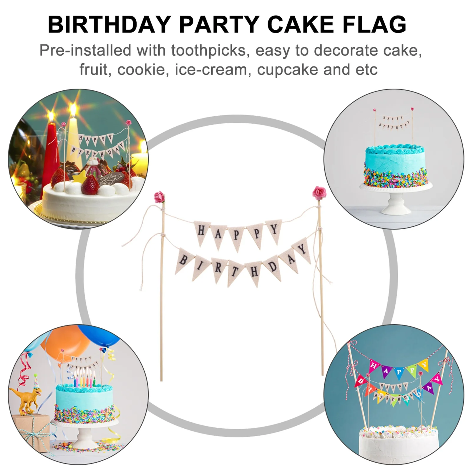 Cake Flags Birthday Fruit Picks Cupcake Topper Dessert Decor European Style Creative Cake Decorations Celebration Accessories
Cake Flags Birthday Fruit Picks Cupcake Topper Dessert Decor European Style Creative Cake Decorations Celebration Accessories