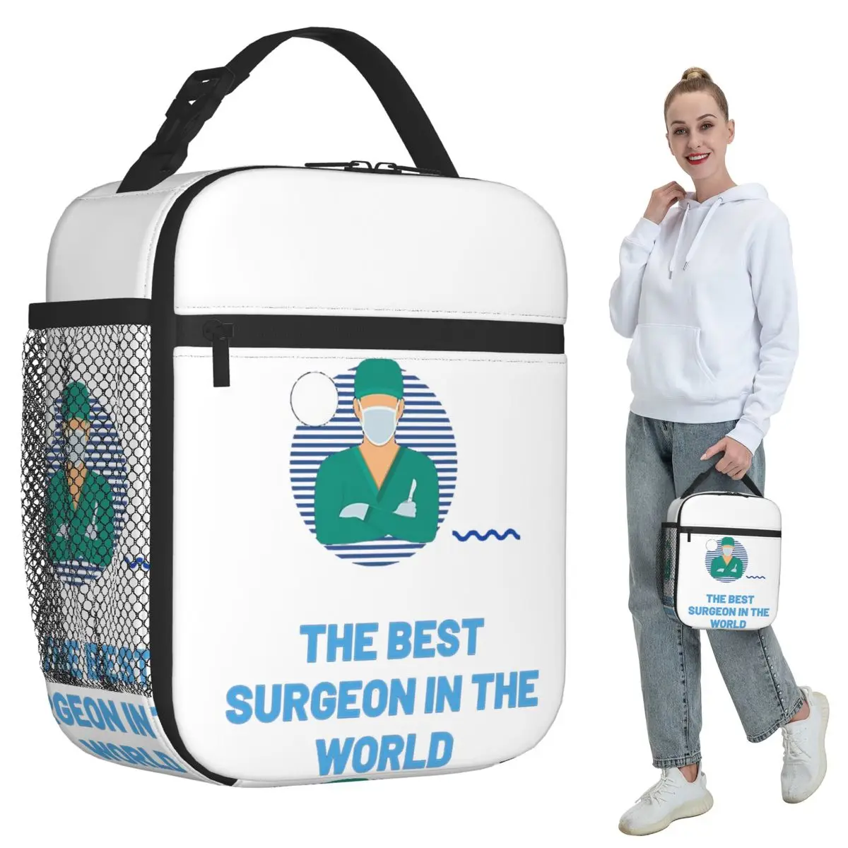 Лучшая в мире термосумка для обедов от бренда Surgeon In The World: изолированная сумка-холодильник для детей, школьный термоконтейнер для еды, портативный ланч-бокс.
Лучшая в мире термосумка для обедов от бренда Surgeon In The World: изолированная сумка-холодильник для детей, школьный термоконтейнер для еды, портативный ланч-бокс.