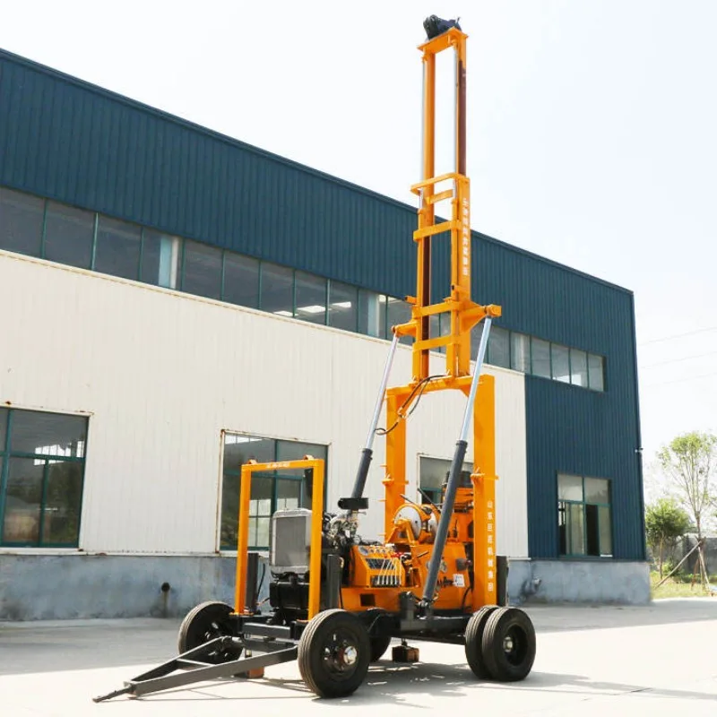 150 Meter Deep Core Drilling Rig Machine Diesel Hydraulic Borehole Drill Rig Portable Water Well Drill Rig Machine for Mexico
150 Meter Deep Core Drilling Rig Machine Diesel Hydraulic Borehole Drill Rig Portable Water Well Drill Rig Machine for Mexico