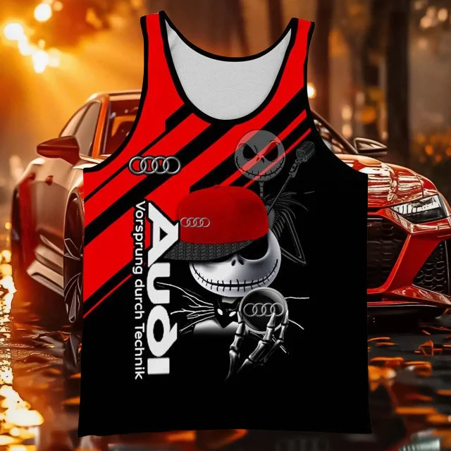 2025 new summer hot-selling Audi quattro3D printed men's vest breathable casual fashion cool quick-drying MOTO vest black devil
2025 new summer hot-selling Audi quattro3D printed men's vest breathable casual fashion cool quick-drying MOTO vest black devil