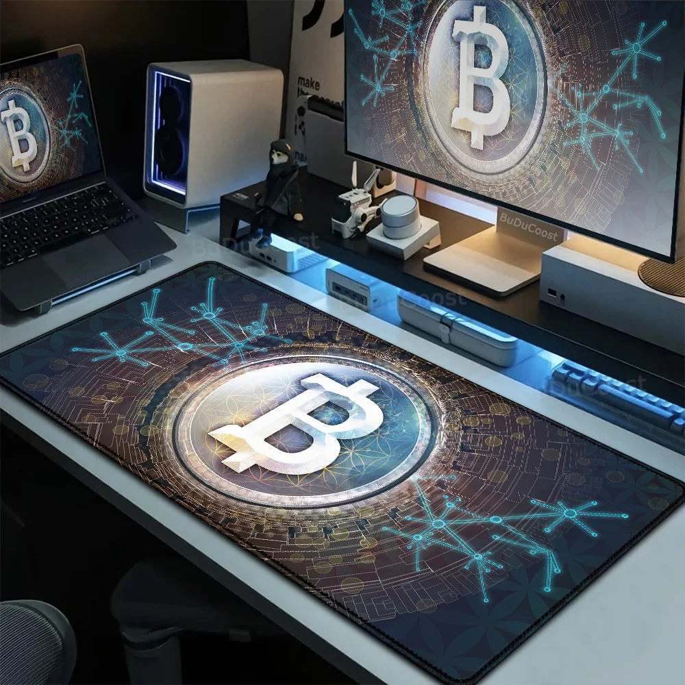 HD Print Bitcoin Mousepad Game Cabinet Deskmat XXL Lock Edge Keyboard Carpet Computer Gaming Accessories Anti-slip Expansion Pad
HD Print Bitcoin Mousepad Game Cabinet Deskmat XXL Lock Edge Keyboard Carpet Computer Gaming Accessories Anti-slip Expansion Pad
