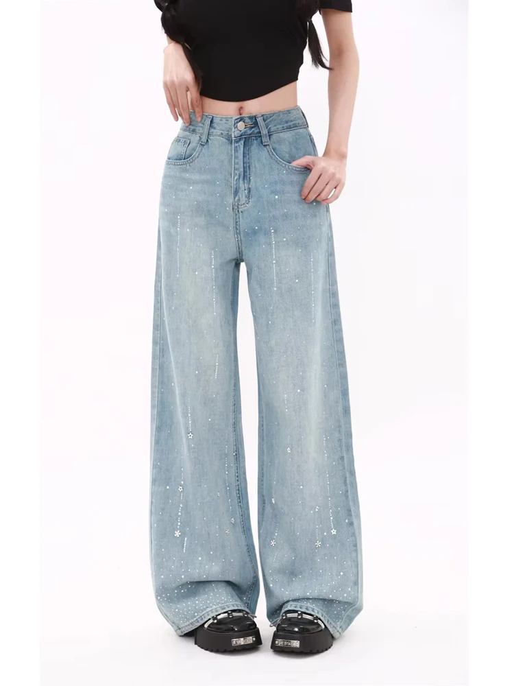 2025 Y2k Baggy Wide Leg Jeans Women Vintage Streetwear Washed Denim Pants Grunge Basic Slouchy Blue Trousers Femme Spring
2025 Y2k Baggy Wide Leg Jeans Women Vintage Streetwear Washed Denim Pants Grunge Basic Slouchy Blue Trousers Femme Spring