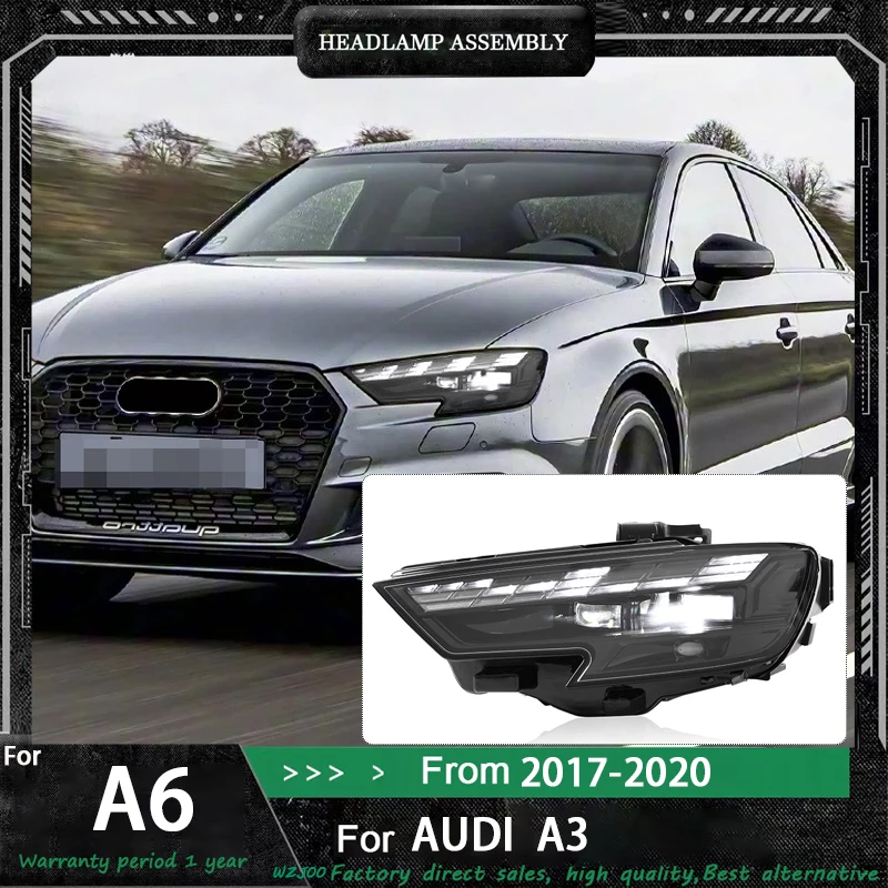 Car Matrix Headlight For Audi A3 2017 2018 2019 2020 modified Front Lamp with dynamics Daytime Running Light
Car Matrix Headlight For Audi A3 2017 2018 2019 2020 modified Front Lamp with dynamics Daytime Running Light