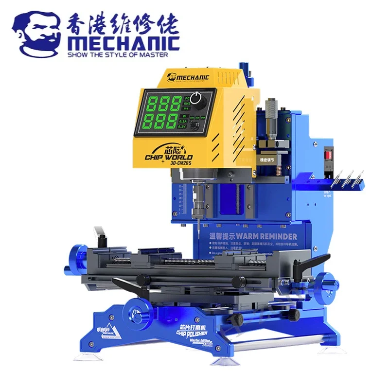 MECHANIC 3D-CM20S Three-axis Linkage Precision Chip Grinder Tools for Smartphone Motherboard CNC/CPU Chip Grinding Polishing
MECHANIC 3D-CM20S Three-axis Linkage Precision Chip Grinder Tools for Smartphone Motherboard CNC/CPU Chip Grinding Polishing