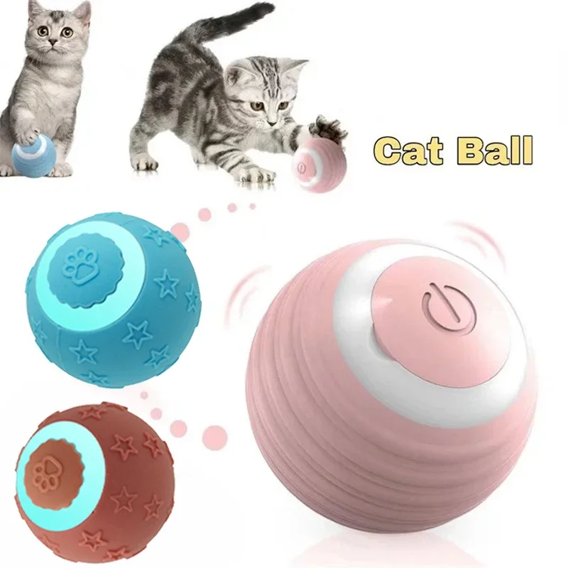 Pet gravity intelligent rolling ball cat toy to relieve boredom self hi cat teaser stick kitten charging Electric bouncing ball
Pet gravity intelligent rolling ball cat toy to relieve boredom self hi cat teaser stick kitten charging Electric bouncing ball