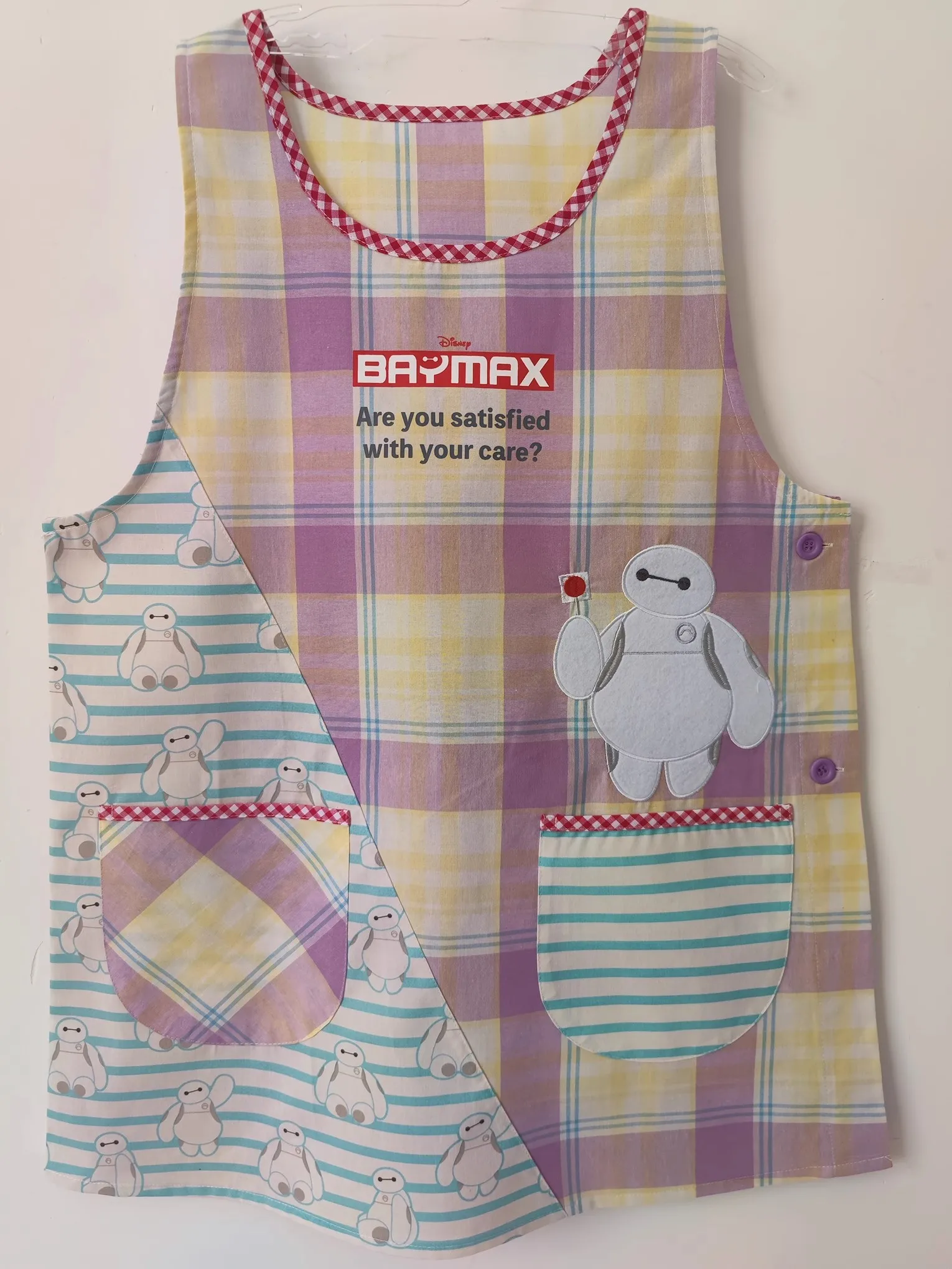 Disney Baymax Polyester Cotton Adult Apron Women Men Household Kitchen Product Avental De Cozinha Delantal Cocina
Disney Baymax Polyester Cotton Adult Apron Women Men Household Kitchen Product Avental De Cozinha Delantal Cocina