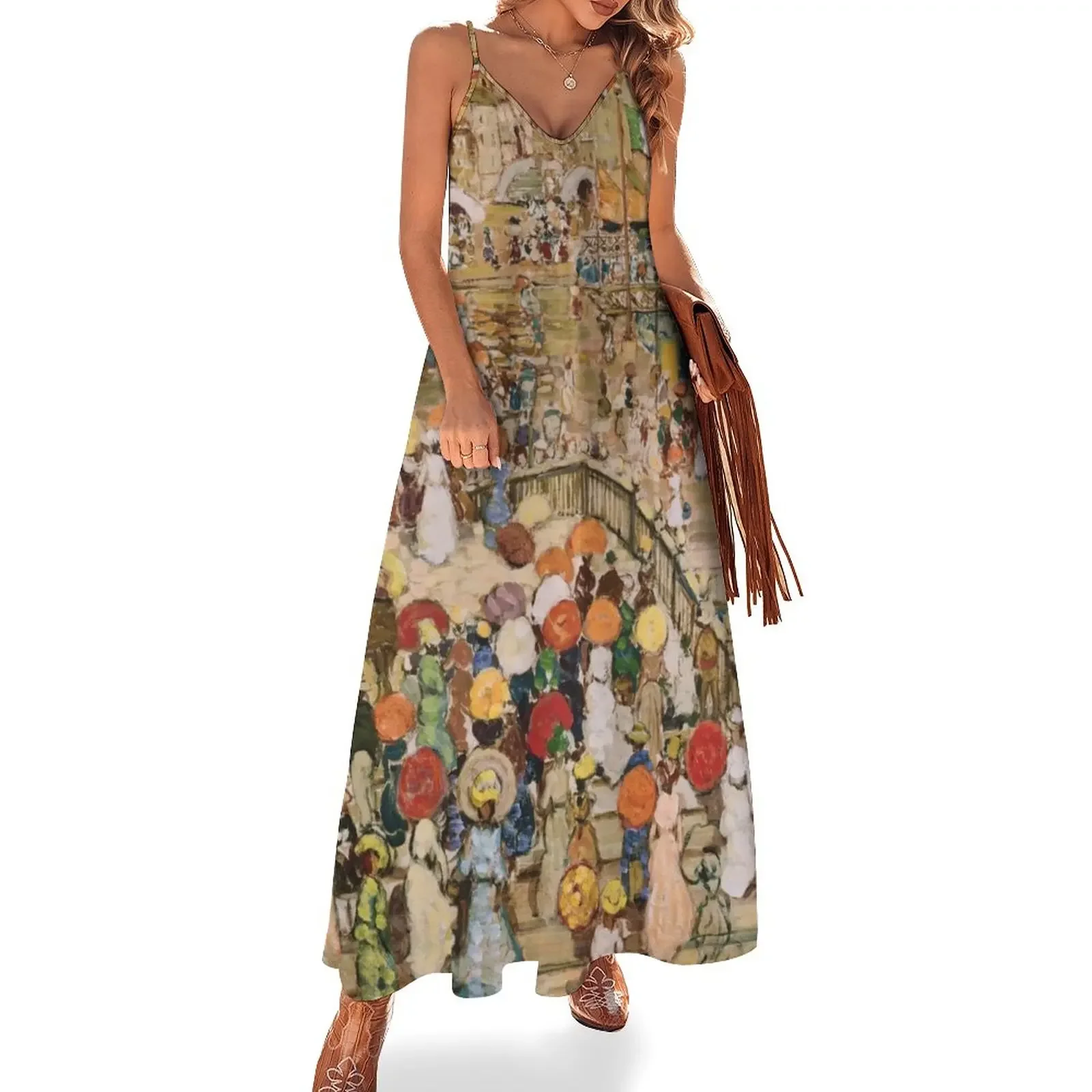 Maurice Prendergast - Ponte Della Paglia Sleeveless Dress wedding dresses for parties summer dress daily Dress
Maurice Prendergast - Ponte Della Paglia Sleeveless Dress wedding dresses for parties summer dress daily Dress