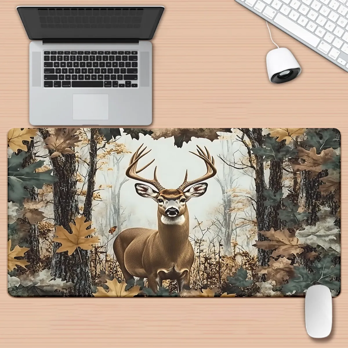 Большой игровой коврик для мыши Deer in Forest, резиновый, нескользящий, для офиса, компьютера, ПК, геймеров
Большой игровой коврик для мыши Deer in Forest, резиновый, нескользящий, для офиса, компьютера, ПК, геймеров