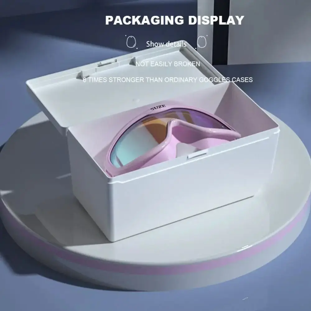 Large Frame Swimming Goggles Anti-fog with Glasses Case Diving Eyewear Silicone Anti-UV Water Racing Glasses Pool
Large Frame Swimming Goggles Anti-fog with Glasses Case Diving Eyewear Silicone Anti-UV Water Racing Glasses Pool