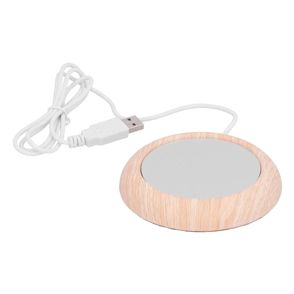 Wood Grain USB Heater Pad Low Power Electric Heater Coaster 5W Iron Aluminum Plate Beverage Warmer Tea Drinkers
Wood Grain USB Heater Pad Low Power Electric Heater Coaster 5W Iron Aluminum Plate Beverage Warmer Tea Drinkers