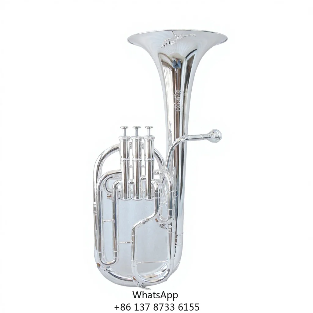 High Quality Silver Plated Alto Horn Good Price Alto Horn Instrument High Grade Brass Alto Horn
High Quality Silver Plated Alto Horn Good Price Alto Horn Instrument High Grade Brass Alto Horn