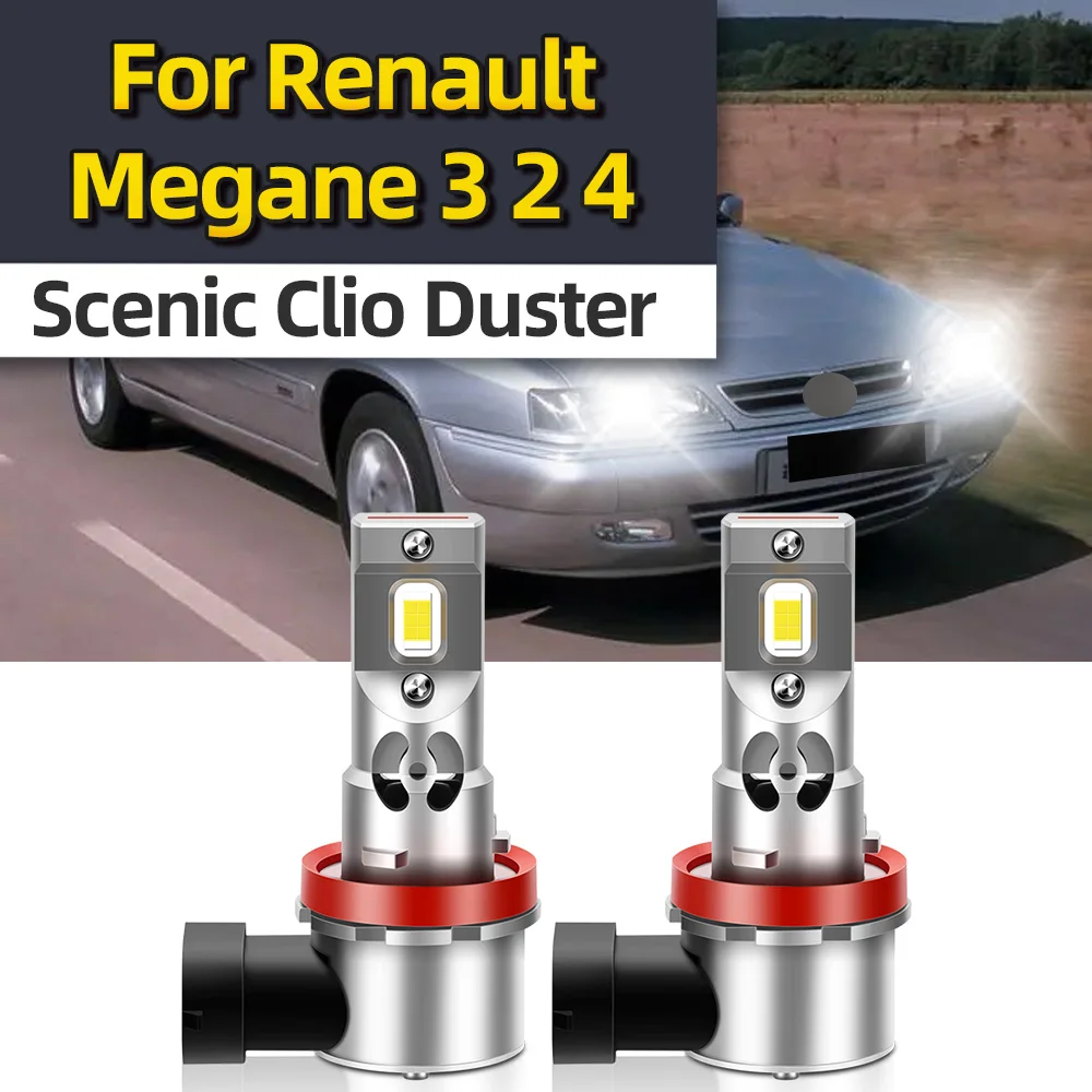 For Renault Megane 3 2 4 Scenic Clio Duster Car Headlight Super Bright H11 H8 H9 H16 LED Fog Driving Lamp Bulb Mini 1:1 Wireless
For Renault Megane 3 2 4 Scenic Clio Duster Car Headlight Super Bright H11 H8 H9 H16 LED Fog Driving Lamp Bulb Mini 1:1 Wireless