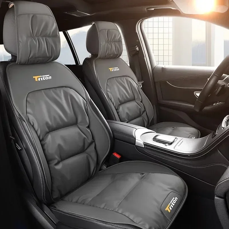 Comfortable Nappa Leather Car Seat Covers Full Set Universal Car Seat Protector Pad Car Accessories Interior Soft Seat Cushion
Comfortable Nappa Leather Car Seat Covers Full Set Universal Car Seat Protector Pad Car Accessories Interior Soft Seat Cushion