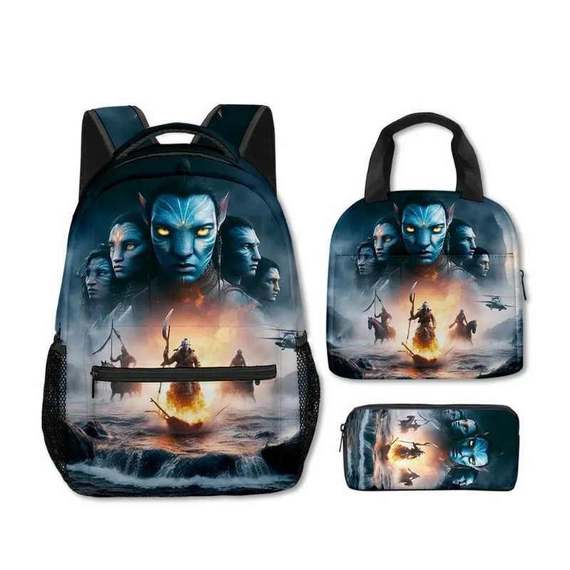 3 шт./компл. 3D Новый Аватар: Огонь и Пепел для учащихся начальной и средней школы, школьный рюкзак, сумка для обеда, сумка-карандаш, школьная сумка
3 шт./компл. 3D Новый Аватар: Огонь и Пепел для учащихся начальной и средней школы, школьный рюкзак, сумка для обеда, сумка-карандаш, школьная сумка