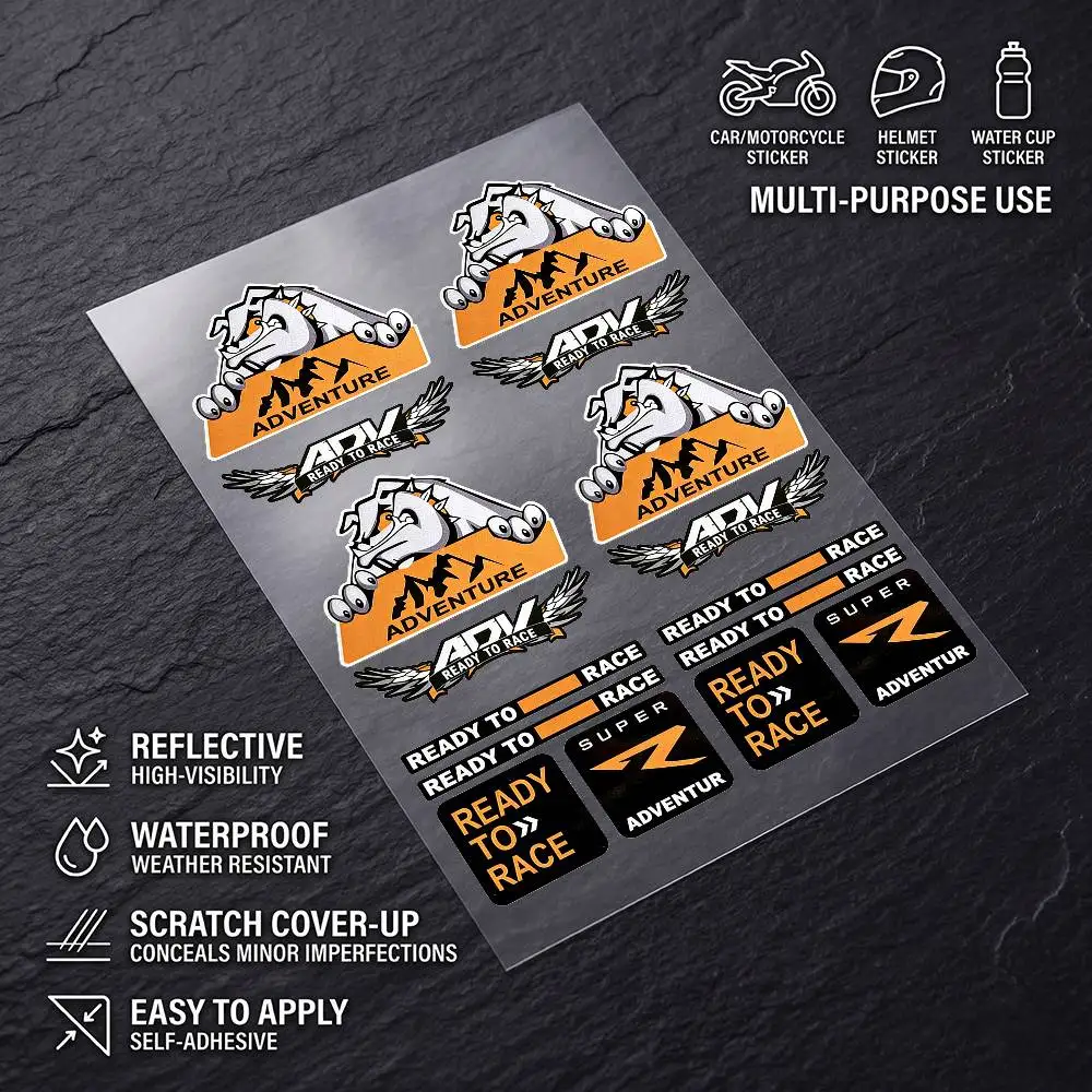 FOR KTM Universal Multi-Purpose Reflective Waterproof Stickers Scratch Conceal For Auto Bike Helmet Mug Fridge Decoration
FOR KTM Universal Multi-Purpose Reflective Waterproof Stickers Scratch Conceal For Auto Bike Helmet Mug Fridge Decoration