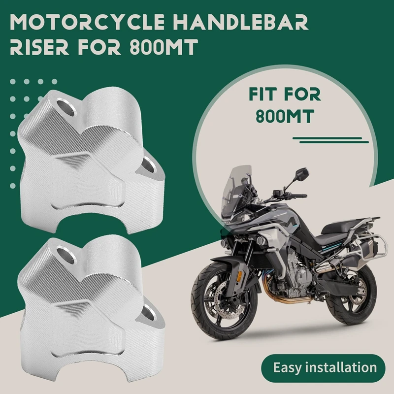 M0t-rMotorcycle Handlebar Riser Mounting Clamp Handlebar Height and Rear Shift Adapter Parts for CFMOTO 800MT
M0t-rMotorcycle Handlebar Riser Mounting Clamp Handlebar Height and Rear Shift Adapter Parts for CFMOTO 800MT