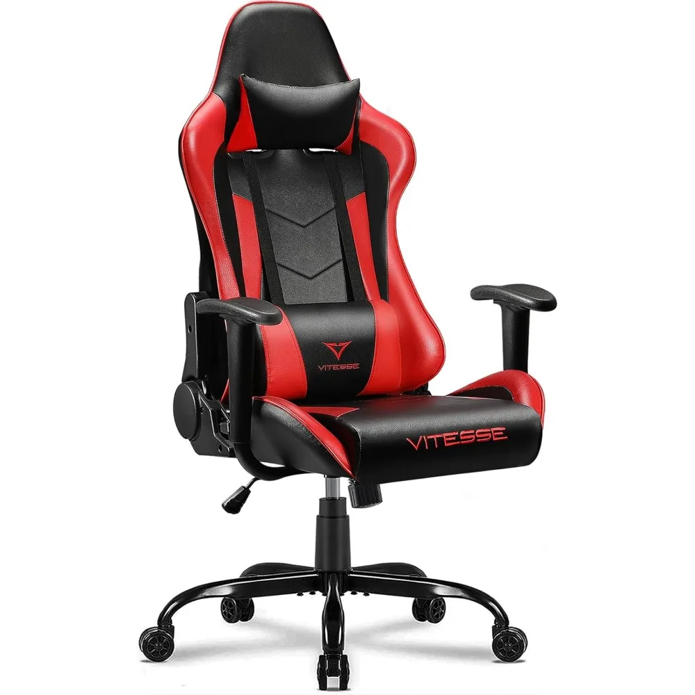 Ergonomic Red Gaming Chair for Adults, 330 lbs PC Computer Chair, Racing Office Chair, Gamer Height Adjustable Swivel Chair
Ergonomic Red Gaming Chair for Adults, 330 lbs PC Computer Chair, Racing Office Chair, Gamer Height Adjustable Swivel Chair