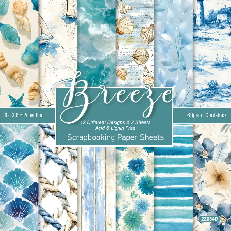 24 Sheets Vintage Blue Sea Shell Flower Landscape Material Paper Creative DIY Junk Journal Collage Scrapbooking Stationery
24 Sheets Vintage Blue Sea Shell Flower Landscape Material Paper Creative DIY Junk Journal Collage Scrapbooking Stationery