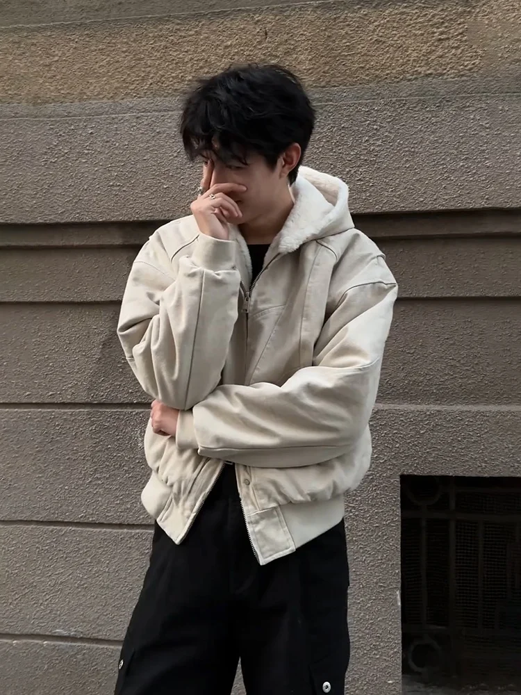 Cleanfit Men's ort Jaet Thiened Cotton American Retro Harlingon Winter Coat Youth Trendy Polyester/Nylon Cosite Fiber
Cleanfit Men's ort Jaet Thiened Cotton American Retro Harlingon Winter Coat Youth Trendy Polyester/Nylon Cosite Fiber