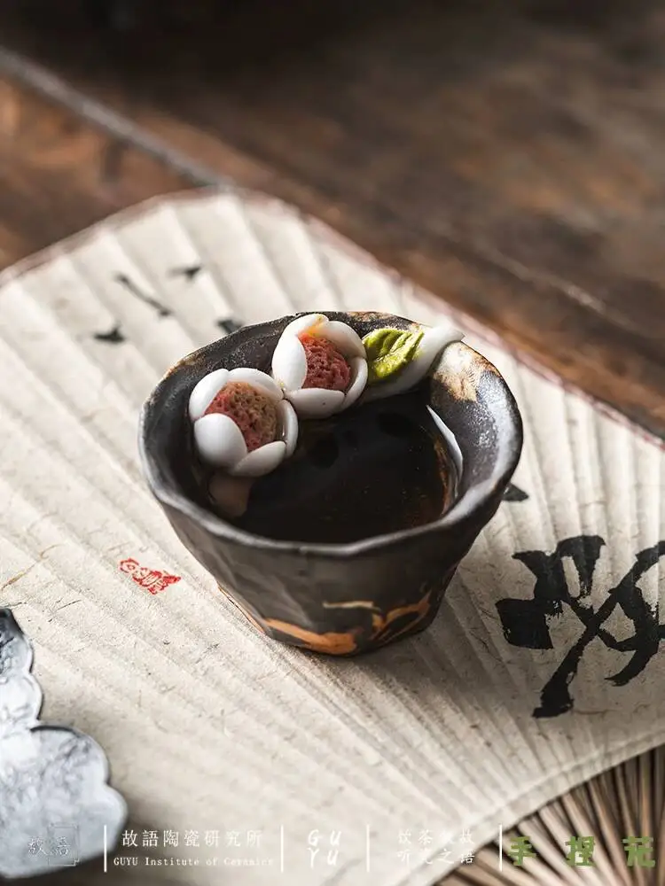 Purely Handmade, Wood-Fired, Hand-Shaped Flower Personal Use, Women's Set, Master Cup, Chinese Style, Fresh And Simple Tea
Purely Handmade, Wood-Fired, Hand-Shaped Flower Personal Use, Women's Set, Master Cup, Chinese Style, Fresh And Simple Tea