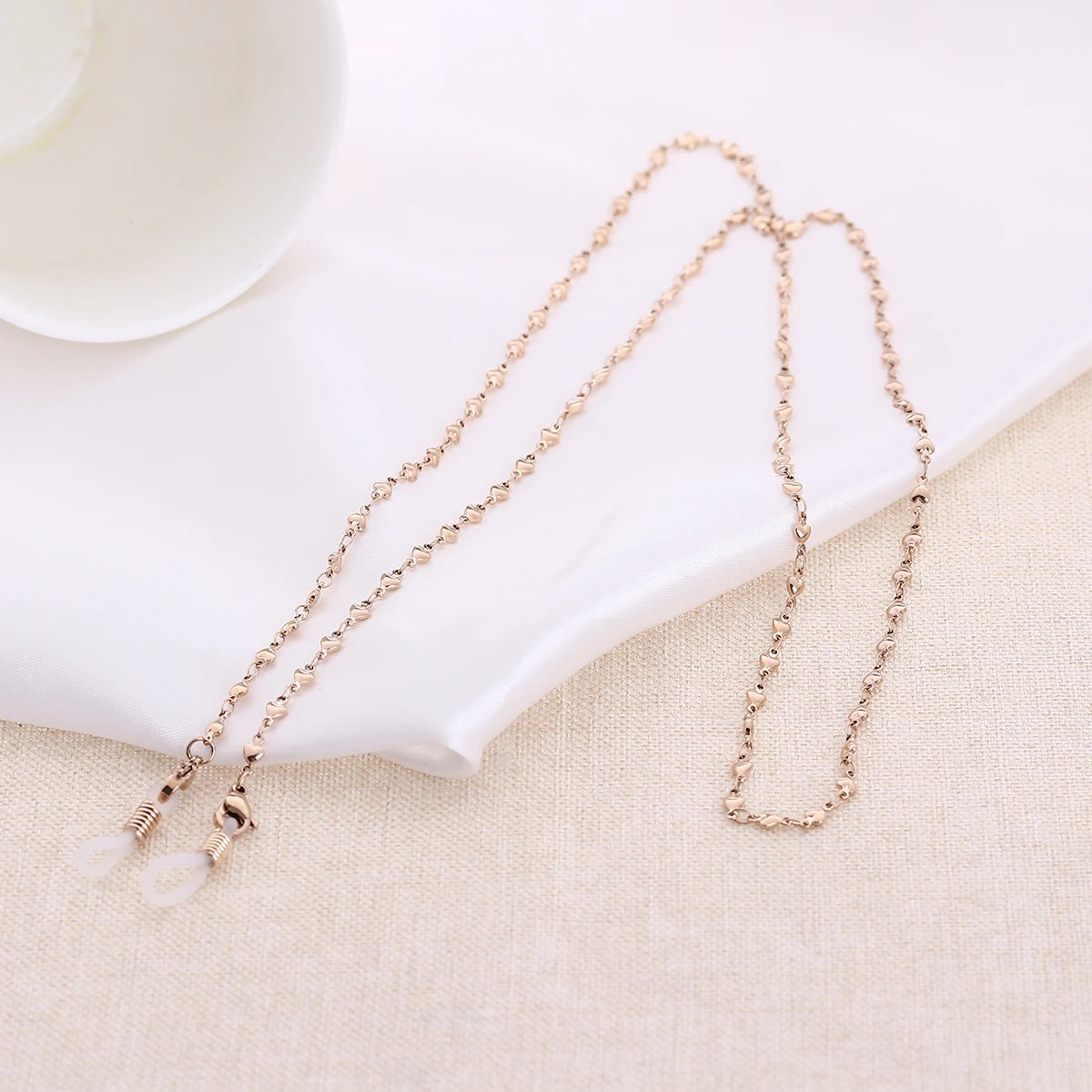 Glasses Strap Chain Eyeglass Cord Stainless Steel Eyeglasses Necklace Sunglasses Lanyard
Glasses Strap Chain Eyeglass Cord Stainless Steel Eyeglasses Necklace Sunglasses Lanyard
