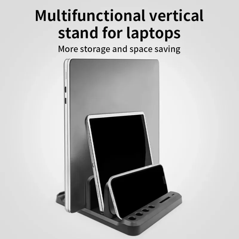 Vertical Notebook Storage Dock Space-saving Upright Holder Base Perfectly Fit MacBook Series Multi-purpose Desktop Rack
Vertical Notebook Storage Dock Space-saving Upright Holder Base Perfectly Fit MacBook Series Multi-purpose Desktop Rack