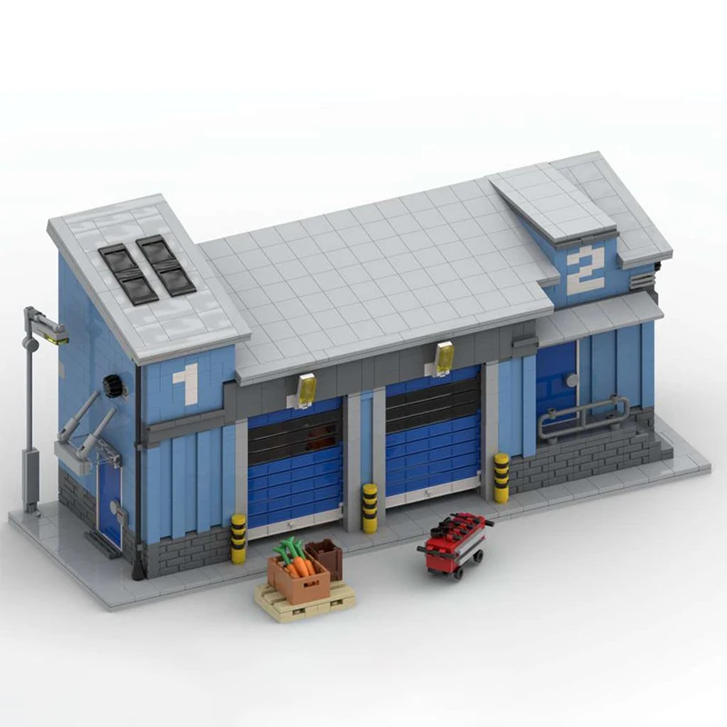 1944PCS MOC Building Blocks Modular Harbour Storage Shed Construction Toy Creative DIY Gift for Kids Boys Girls Birthday
1944PCS MOC Building Blocks Modular Harbour Storage Shed Construction Toy Creative DIY Gift for Kids Boys Girls Birthday