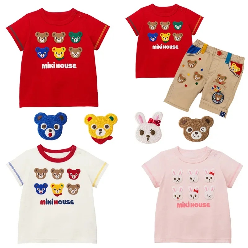 Girls Clothes Baby Summer Children's Short-Sleeved Cotton Cute, Trendy Japanese Cartoon Bear Rabbit Boy T-shirt 1-6Y
Girls Clothes Baby Summer Children's Short-Sleeved Cotton Cute, Trendy Japanese Cartoon Bear Rabbit Boy T-shirt 1-6Y