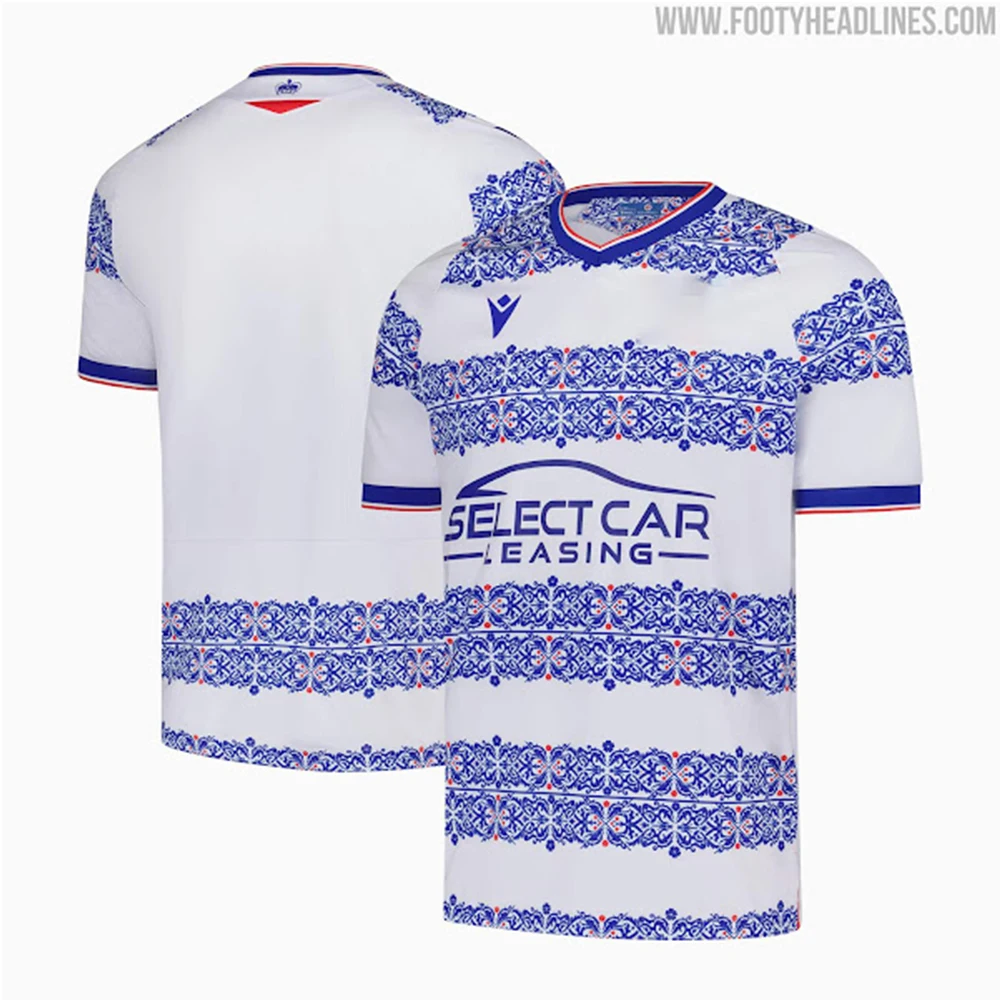 Macron 25-26 Season Home And Away Jersey With Blue Purple Pattern Men's V-Neck Sportswear Comfortable Breathable Quick Drying
Macron 25-26 Season Home And Away Jersey With Blue Purple Pattern Men's V-Neck Sportswear Comfortable Breathable Quick Drying