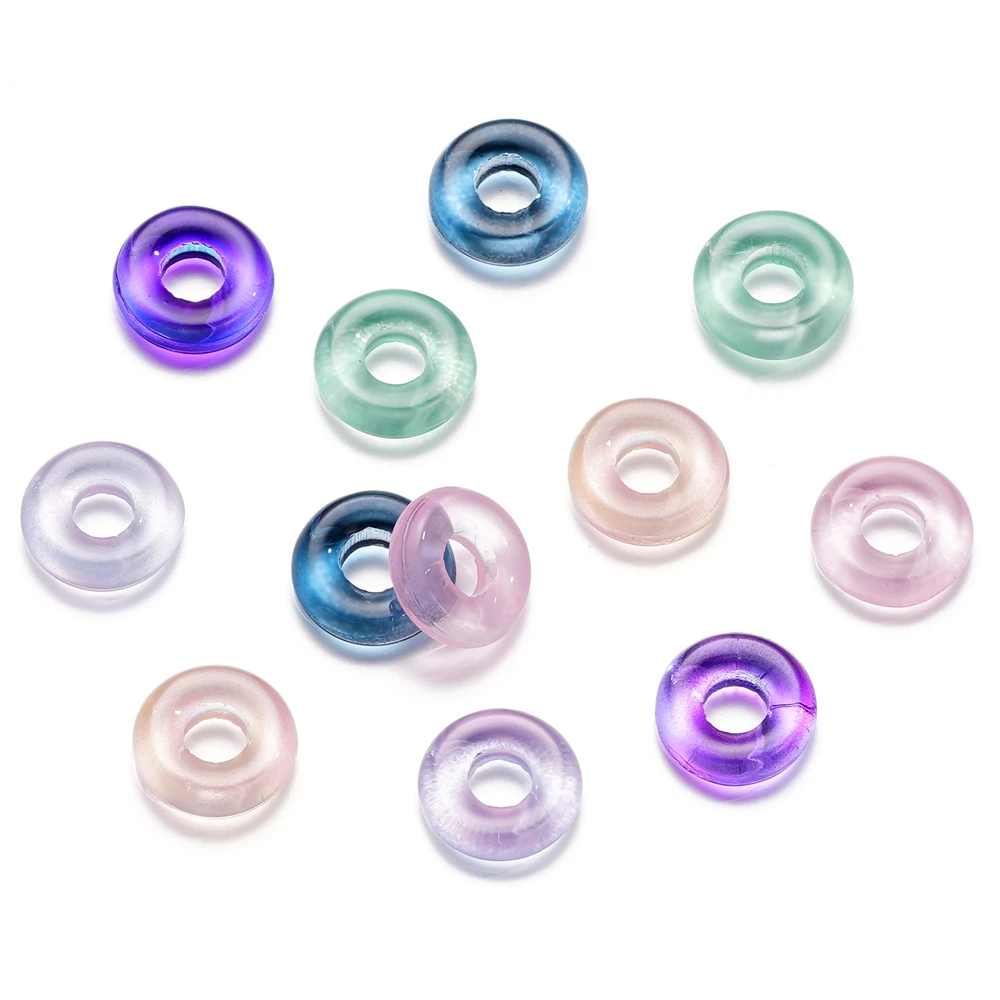10/30Pcs Glass Circle Beads Spacer Loose Beads for DIY High Quality Crafting Handmade Jewelry Making Bracelet Necklace
10/30Pcs Glass Circle Beads Spacer Loose Beads for DIY High Quality Crafting Handmade Jewelry Making Bracelet Necklace