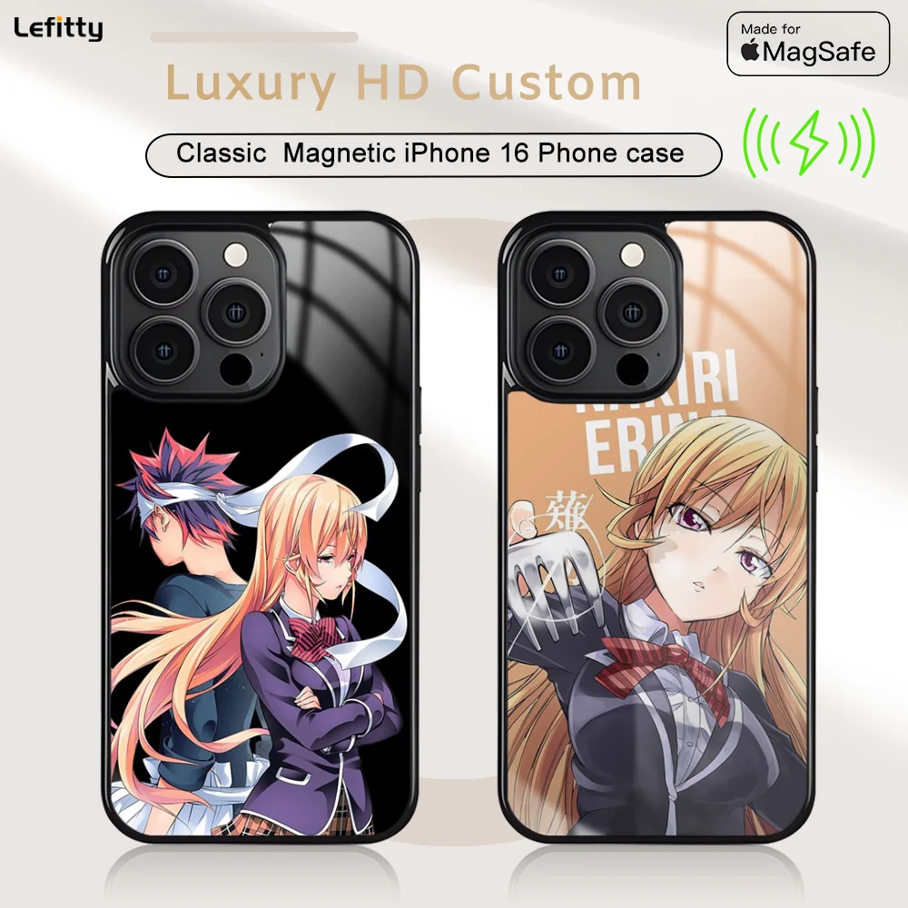F-Food Wars Shokugeki S-Soma Phone Case For iPhone 16 15 14 13 12 11 Pro Max Plus Mini Magnetic Magsafe Wireless Charging Cover
F-Food Wars Shokugeki S-Soma Phone Case For iPhone 16 15 14 13 12 11 Pro Max Plus Mini Magnetic Magsafe Wireless Charging Cover