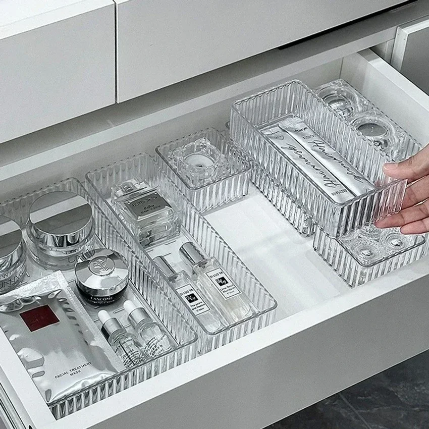 Unlimited Desk Drawer Organizers Set Plastic Bathroom Storage Makeup Organizer Clear Transparent Storage Box Bins Kitchen Gadget
Unlimited Desk Drawer Organizers Set Plastic Bathroom Storage Makeup Organizer Clear Transparent Storage Box Bins Kitchen Gadget