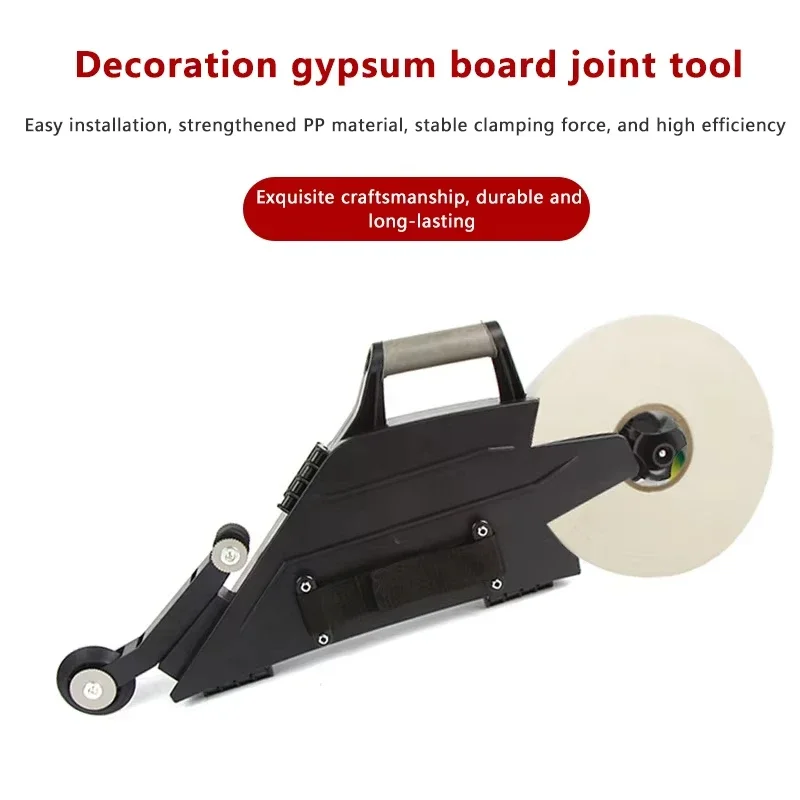 Plasterboard Joint Caulking Tool, Floor Quick Clamp Joint Tool, Plastic Reversible Inner Angle Wheel Drywall Repair Dispenser
Plasterboard Joint Caulking Tool, Floor Quick Clamp Joint Tool, Plastic Reversible Inner Angle Wheel Drywall Repair Dispenser