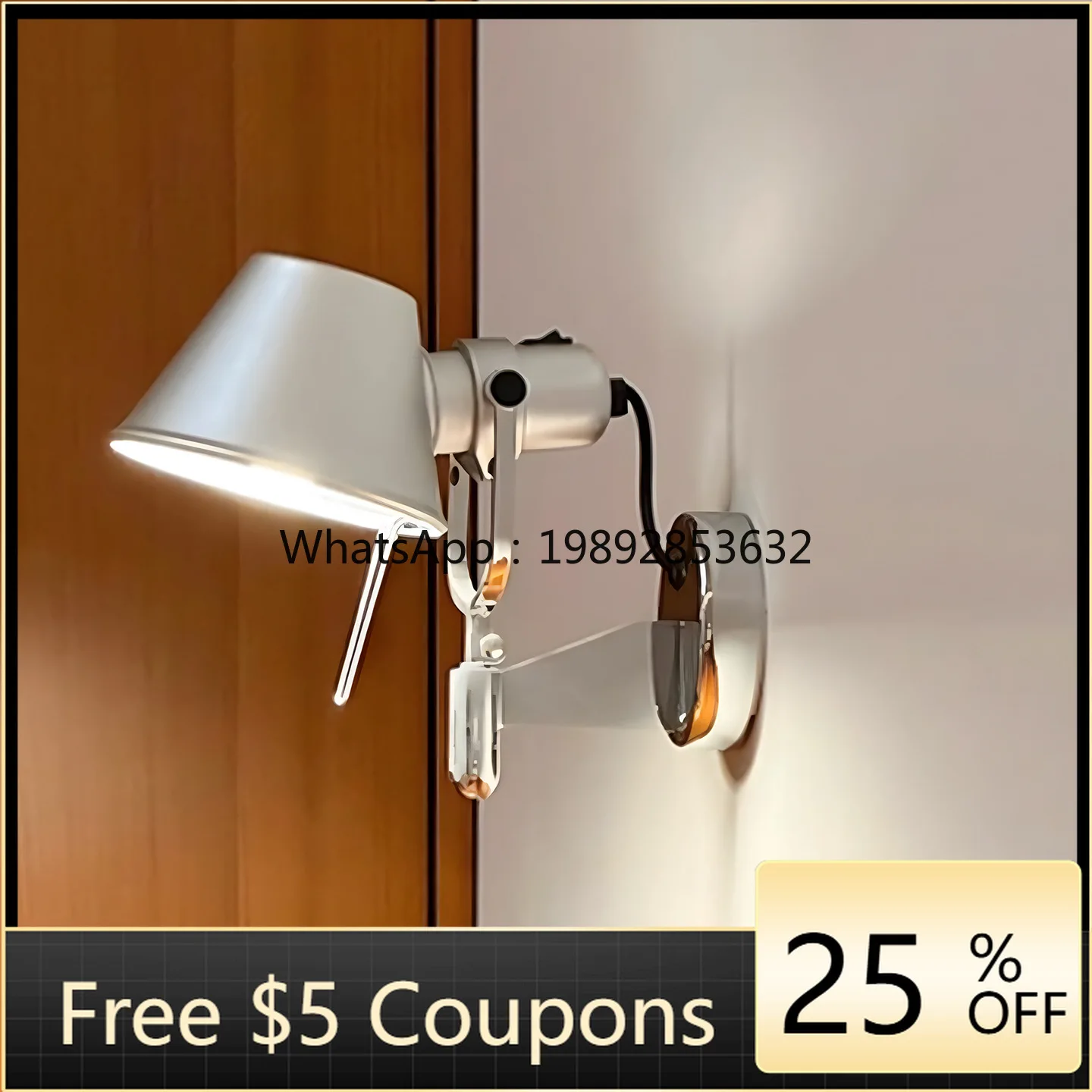 Swing Arm Wall Lamp Bedroom Bedside Lamp Nordic Room Study Eye Protection Reading Lamp 
Swing Arm Wall Lamp Bedroom Bedside Lamp Nordic Room Study Eye Protection Reading Lamp