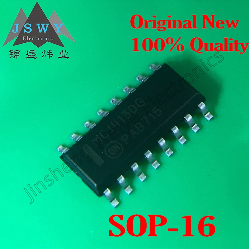 (20/50 pcs) MC1413DR2G MC1413DR SOP-16 7pcs NPN Darlington Transistor 50V0.5A Brand New Original Stock Ships Fast!
(20/50 pcs) MC1413DR2G MC1413DR SOP-16 7pcs NPN Darlington Transistor 50V0.5A Brand New Original Stock Ships Fast!