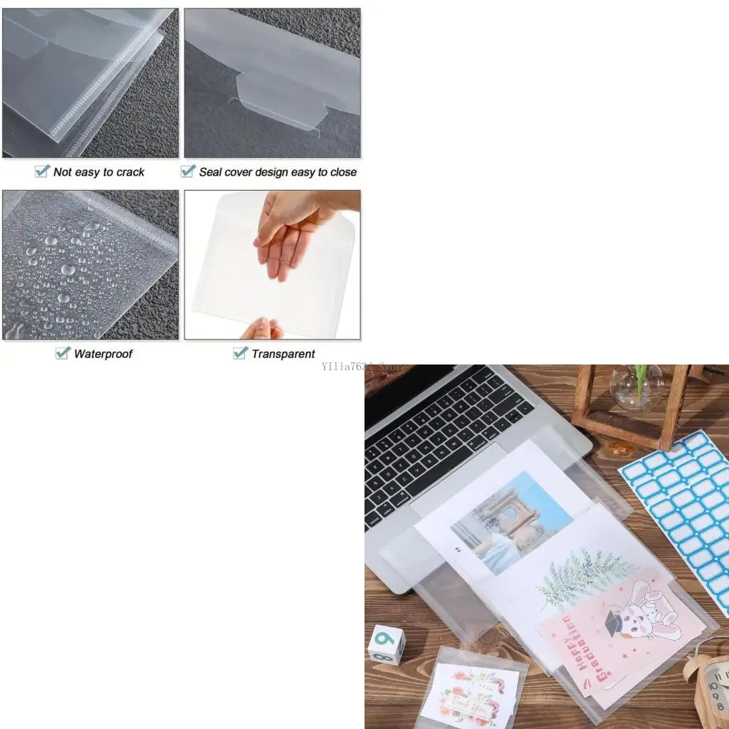 50 Pcs Die & Stamp Storage Bag Die Cuts Storage Pockets Clear Plastic Envelopes Pockets for Cutting Dies Scrapbooking
50 Pcs Die & Stamp Storage Bag Die Cuts Storage Pockets Clear Plastic Envelopes Pockets for Cutting Dies Scrapbooking