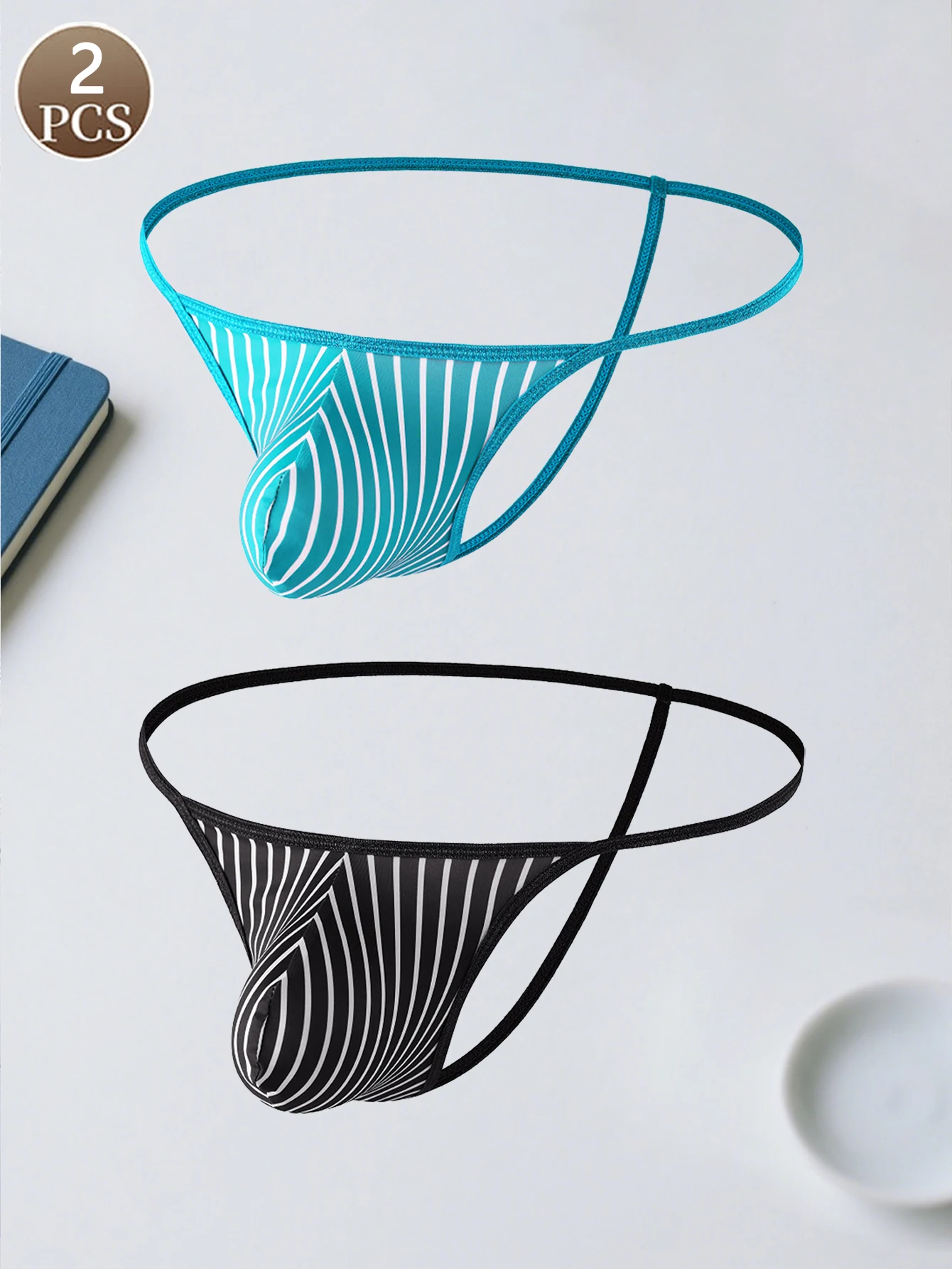 2PCS Trendy Men's Thong Underwear - Sexy Striped & Checkered Low-Waist G-String - Soft Comfortable Sports Underwear for Men
2PCS Trendy Men's Thong Underwear - Sexy Striped & Checkered Low-Waist G-String - Soft Comfortable Sports Underwear for Men