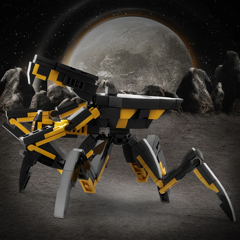 Строительный блок-плеер MOC Star River, команда солдата, насекомое, сборка, орнамент, детская головоломка, подарок, модель игрушки для мальчиков и девочек
Строительный блок-плеер MOC Star River, команда солдата, насекомое, сборка, орнамент, детская головоломка, подарок, модель игрушки для мальчиков и девочек