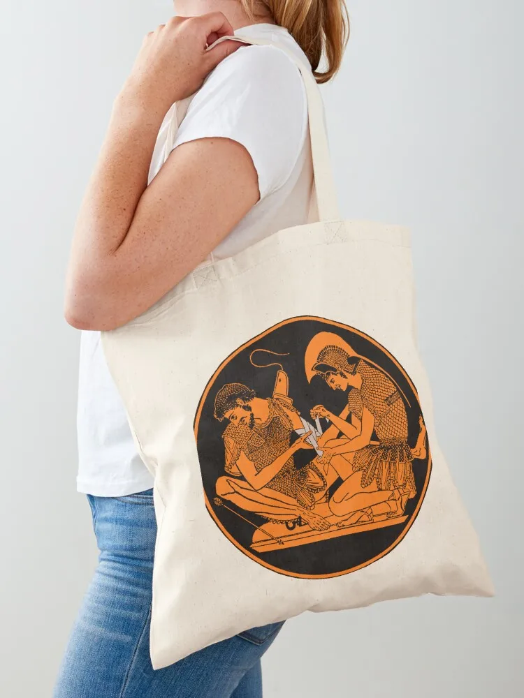 Achilles and Patroclus kylix Tote Bag ecological bags bag for beach bags luxury women Handbags
Achilles and Patroclus kylix Tote Bag ecological bags bag for beach bags luxury women Handbags