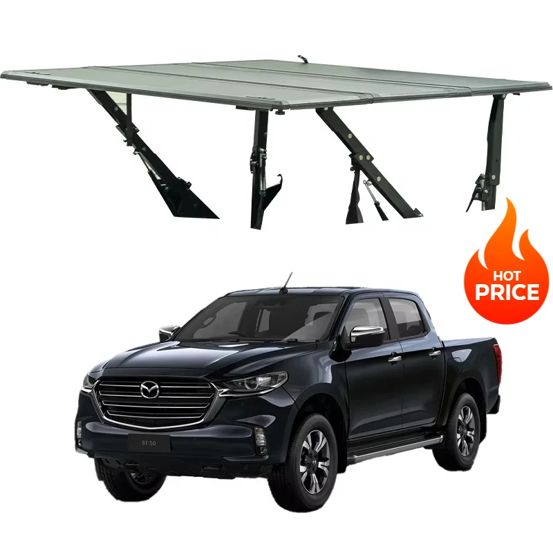New Upgrade! Pickup Folding Tonneau Cover - 4x4 Hard Tri-fold Bed Cover for Mazda BT-50 2017 | Limited Time Offer
New Upgrade! Pickup Folding Tonneau Cover - 4x4 Hard Tri-fold Bed Cover for Mazda BT-50 2017 | Limited Time Offer