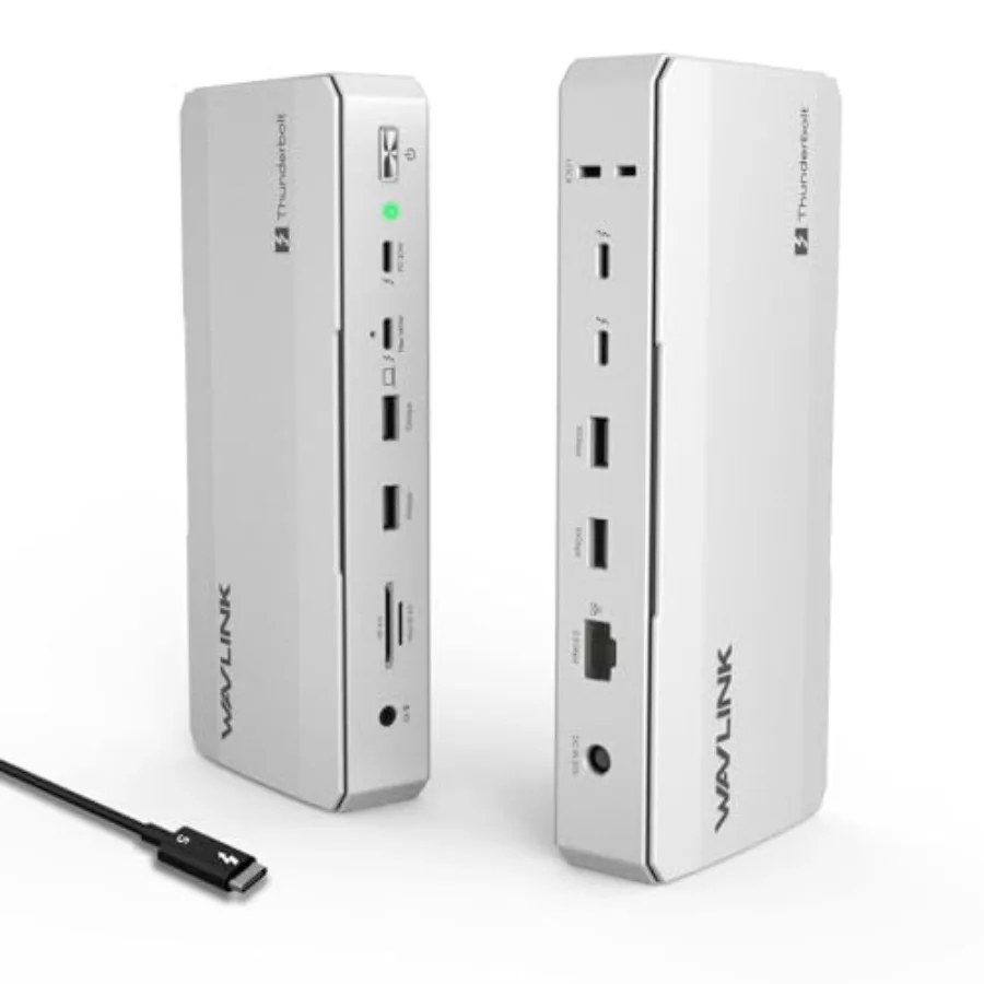 Док-станция Thunderbolt 5 с сертификацией Intel, передачей данных 120 Гбит/с, зарядкой 140 Вт, 4 портами USB-A 3.2 Gen 2, системой охлаждения и поддержкой 8K-дисплеев
Док-станция Thunderbolt 5 с сертификацией Intel, передачей данных 120 Гбит/с, зарядкой 140 Вт, 4 портами USB-A 3.2 Gen 2, системой охлаждения и поддержкой 8K-дисплеев