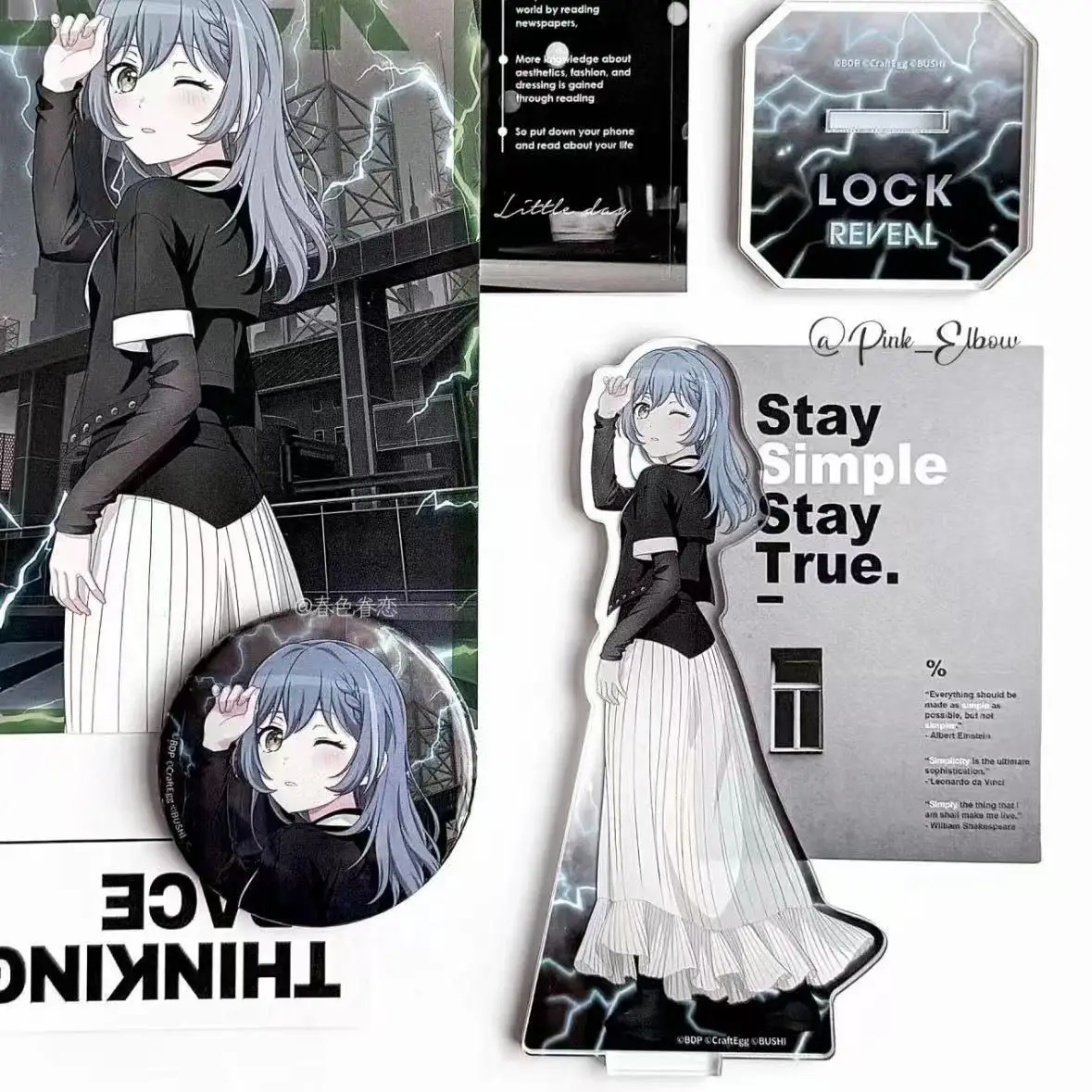 BanG Dream! Asahi Rokka Badge Acrylic Standing Sign Anime Peripherals Cute Xmas Ornament Originality Personality Acrylic Bracket
BanG Dream! Asahi Rokka Badge Acrylic Standing Sign Anime Peripherals Cute Xmas Ornament Originality Personality Acrylic Bracket