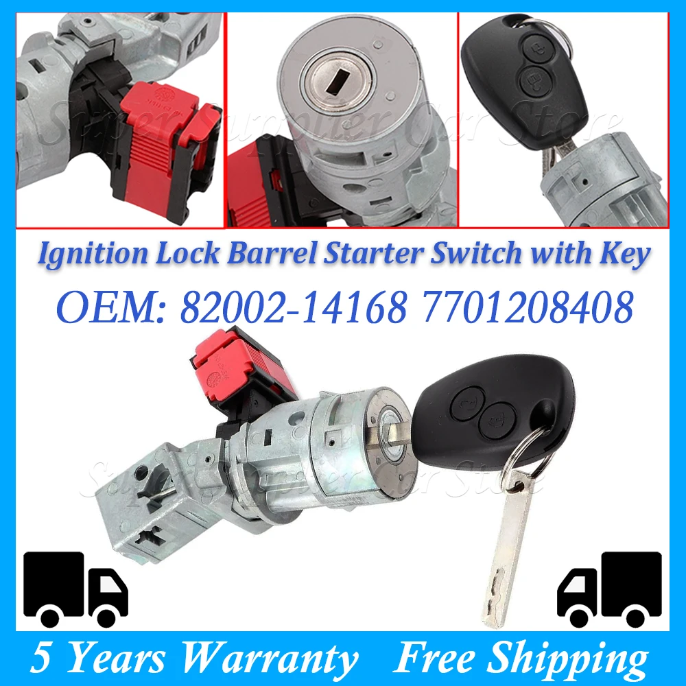 New Car Ignition Lock Barrel Starter Switch with Key For Renault For Vauxhall Fiat 2005-2012 8200214168 82002-14168 7701208408
New Car Ignition Lock Barrel Starter Switch with Key For Renault For Vauxhall Fiat 2005-2012 8200214168 82002-14168 7701208408