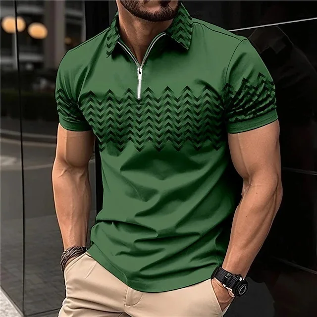 2026 Men's New Pullover Zipper Short Sleeve Casual Contrasting Color POLO Zipper Lapel Polo Shirt Short Sleeve
2026 Men's New Pullover Zipper Short Sleeve Casual Contrasting Color POLO Zipper Lapel Polo Shirt Short Sleeve