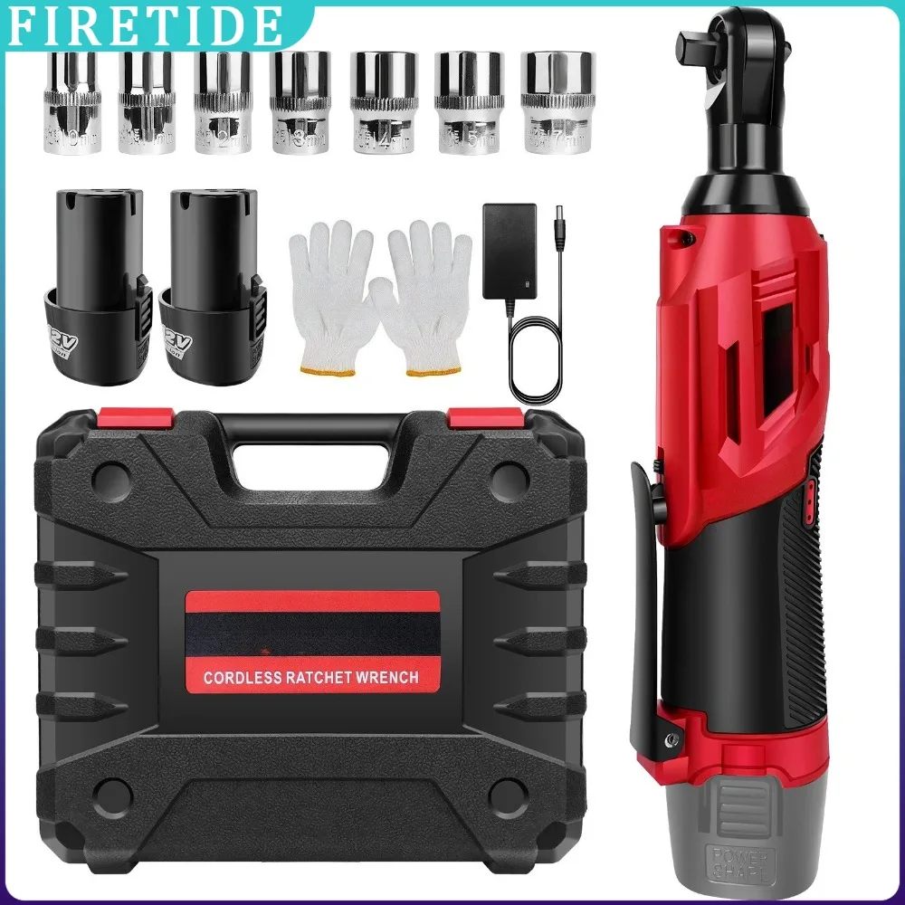 Red Lithium Battery Ratchet Wrench 12V Rechargeable 90-Degree Angle for Mechanical Maintenance Truss Special Installation
Red Lithium Battery Ratchet Wrench 12V Rechargeable 90-Degree Angle for Mechanical Maintenance Truss Special Installation