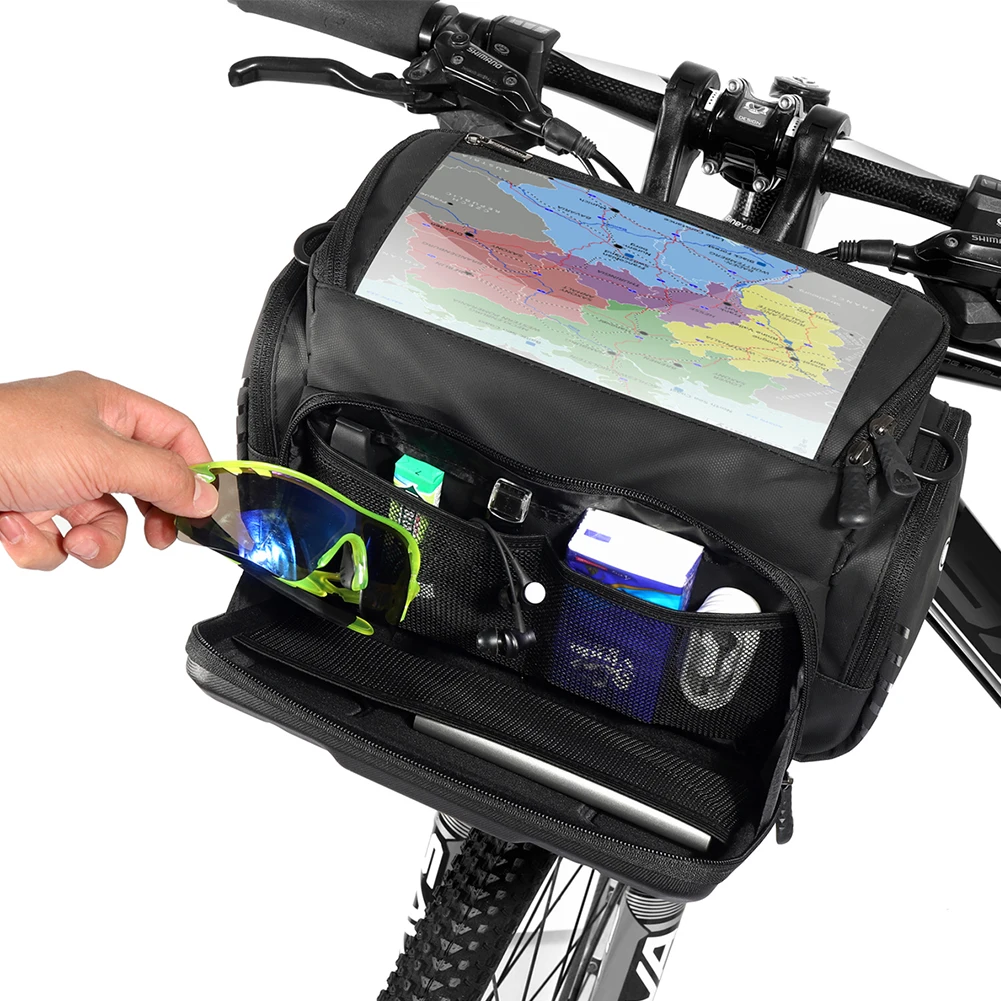 Handlebar Shoulder Bags Waterproof Bicycle Bag Front Tube Phone Camera Portable Waterproof Cycling Elements for WILD MAN
Handlebar Shoulder Bags Waterproof Bicycle Bag Front Tube Phone Camera Portable Waterproof Cycling Elements for WILD MAN